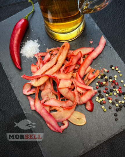 Кільця кальмара з крабом